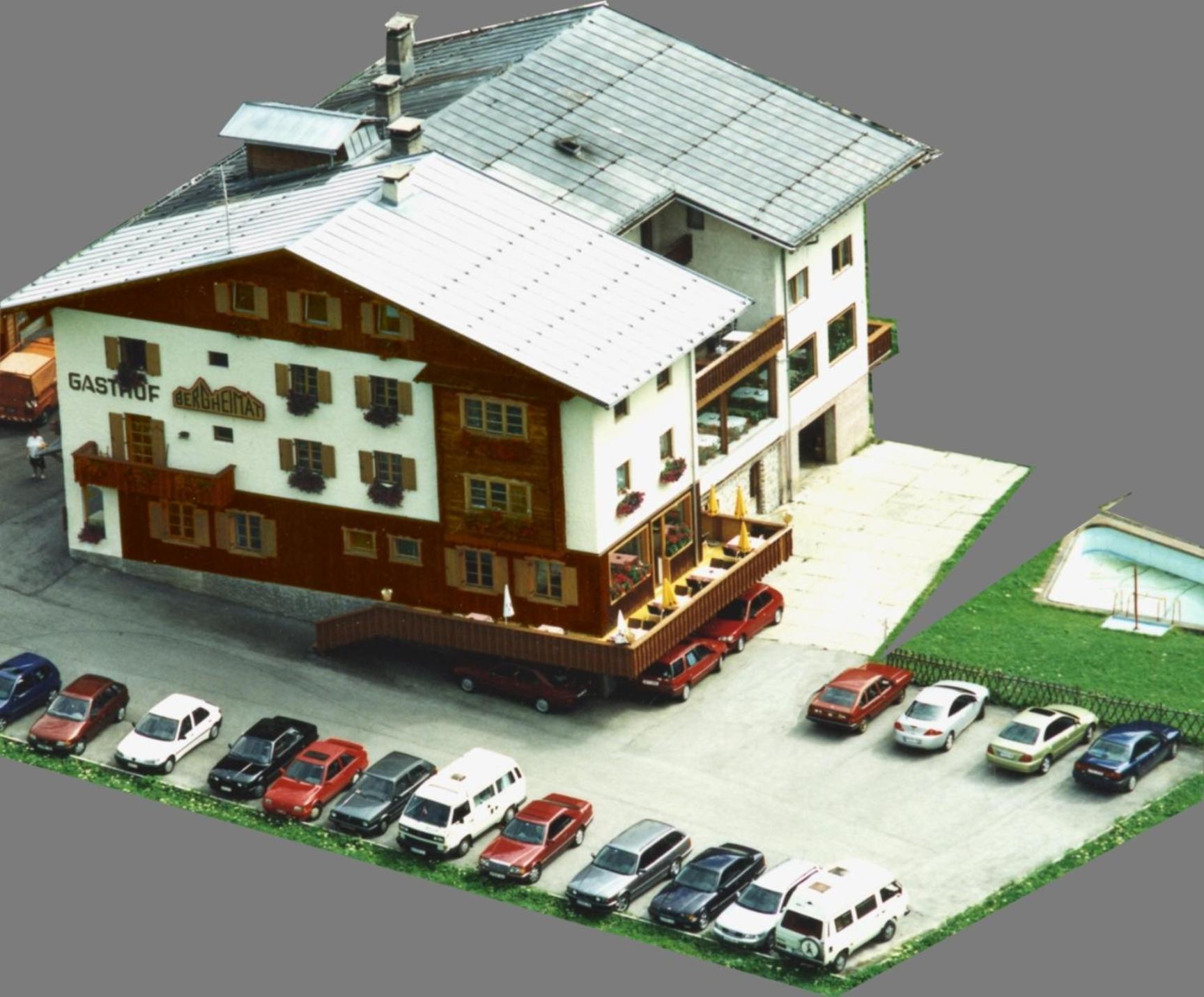 Gasthof Bergheimat Boden Exterior foto
