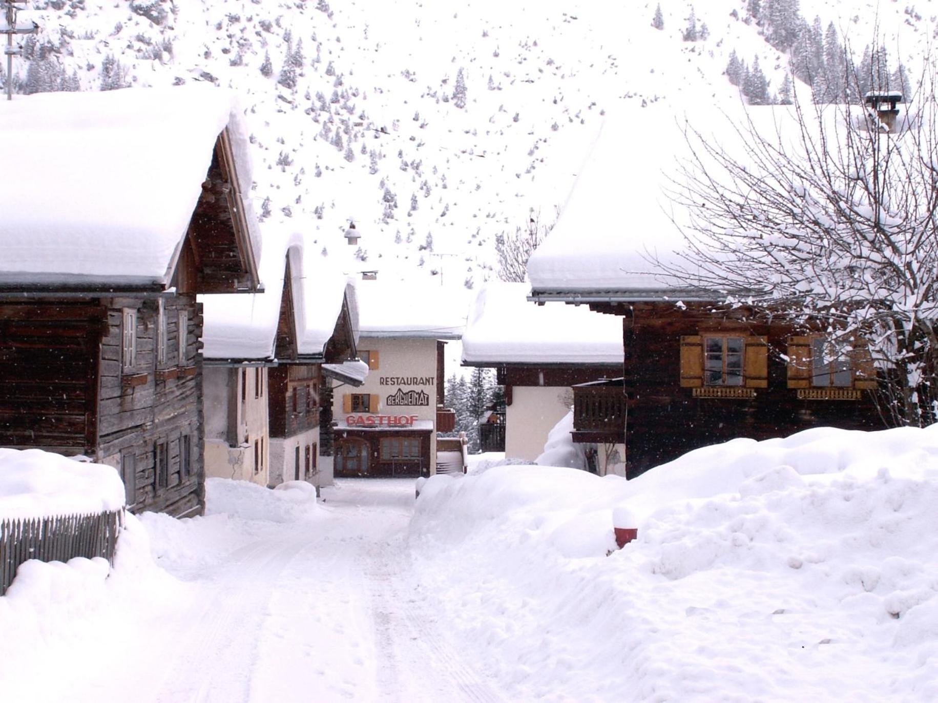 Gasthof Bergheimat Hotel Boden Exterior foto